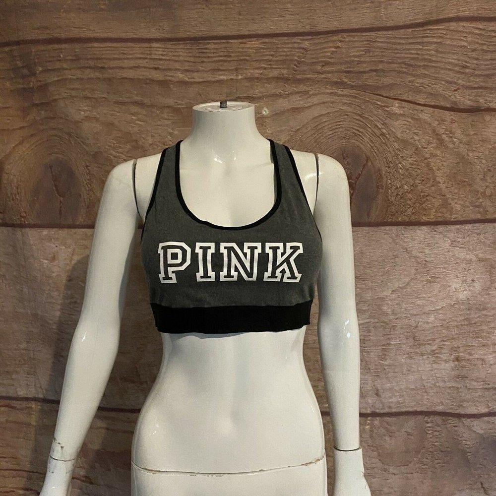 Pink Victorias Secret Crop Top Scoop Neck Medium